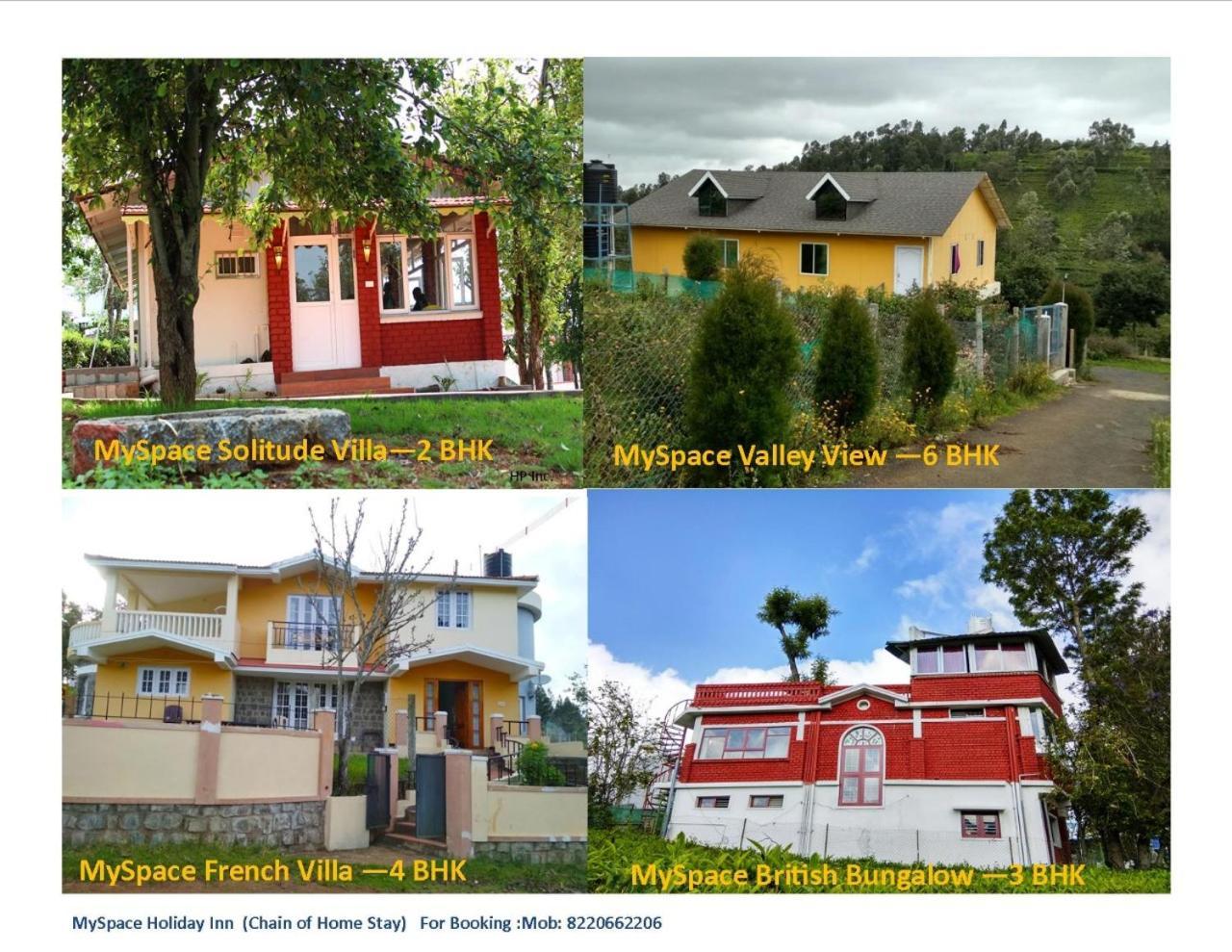 Myspace Holiday Inn Ooty Bagian luar foto